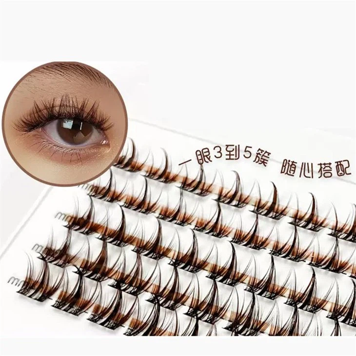 Brown Volim Lash ekstansyon